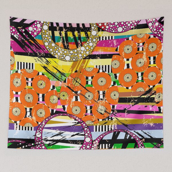 Item preview, Colorful Abstract Art designed and sold by stylebytara.