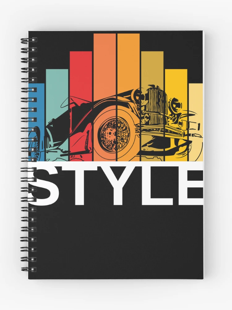 Thumbnail 1 of 3, Journal, Retro Ride designed and sold by TeesMi.