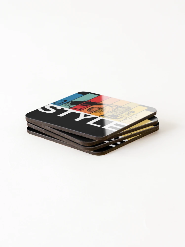 Thumbnail 4 of 5, Coasters (Set of 4), Retro Ride designed and sold by TeesMi.