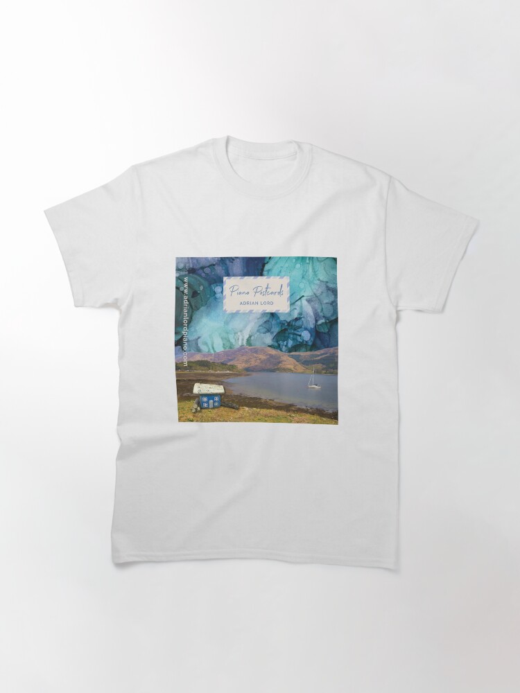 Thumbnail 3 of 7, Classic T-Shirt, Piano Postcards designed and sold by AdrianLordPiano.