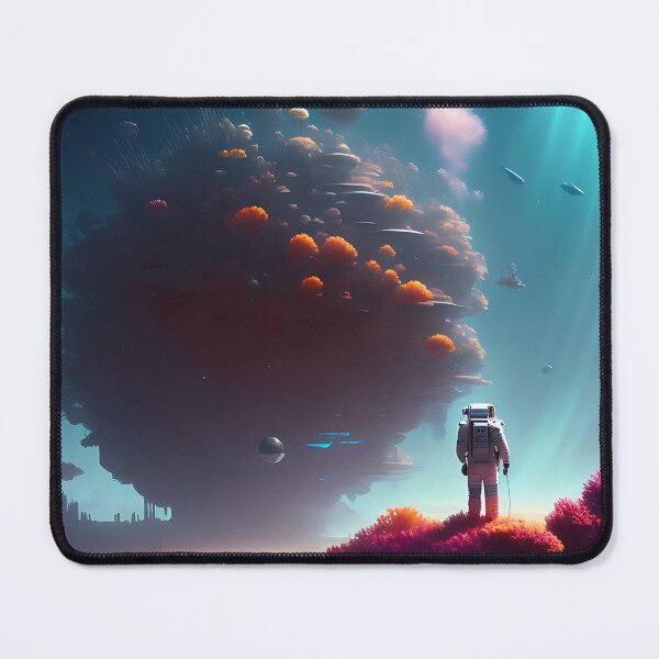 Item preview, Astronaut Exploring Underwater Planet designed and sold by Space-Wear.