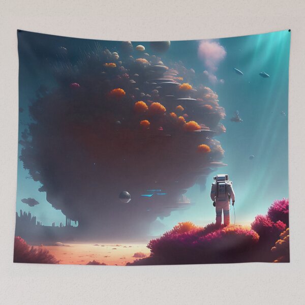 Item preview, Astronaut Exploring Underwater Planet designed and sold by Space-Wear.