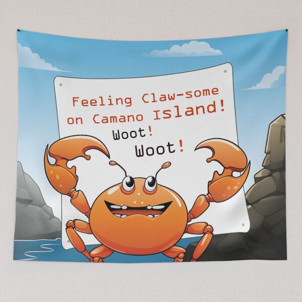 Item preview, Feeling Claw-some on Camano Island designed and sold by TinderboxWP.