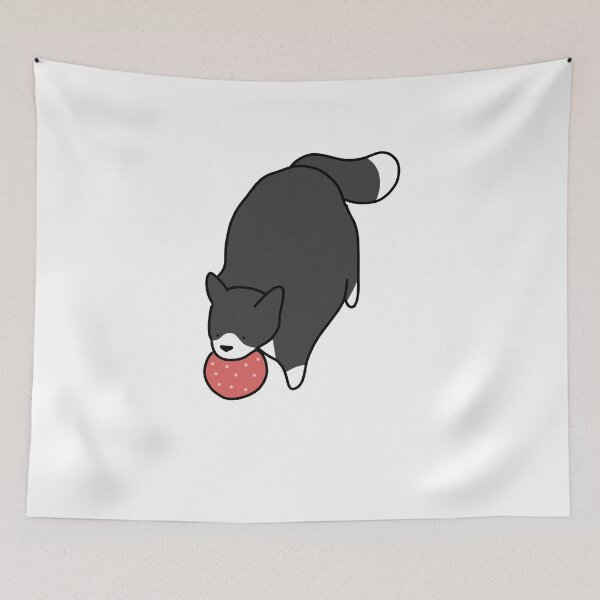 Item preview, Cat Enjoying Salami designed and sold by casserolestan.