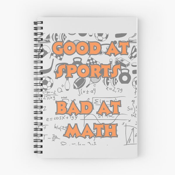 Item preview, Good At Sports Bad At Math designed and sold by PrintyRelatable.