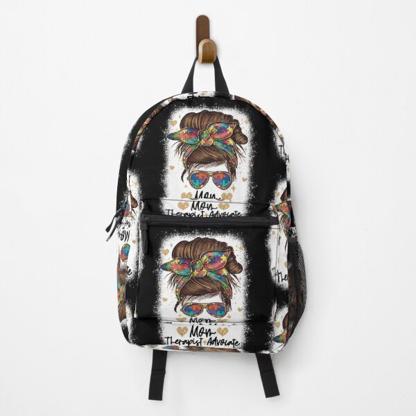 Item preview, Mom Therapist Advocate My Life With Autism Awareness designed and sold by GravitiTees.