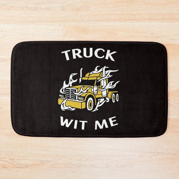 Item preview, Flaming Trucker Truck Wit Me GW designed and sold by TeamsterLife.