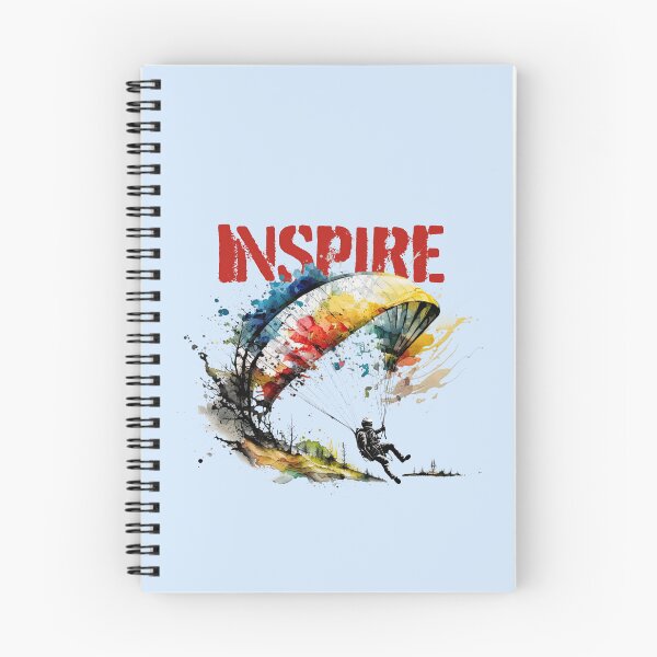 Item preview, Take Flight with our Inspire Paraglider Print Collection - Apparel and Homeware designed and sold by ThePurpleMelon.
