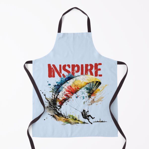 Item preview, Take Flight with our Inspire Paraglider Print Collection - Apparel and Homeware designed and sold by ThePurpleMelon.