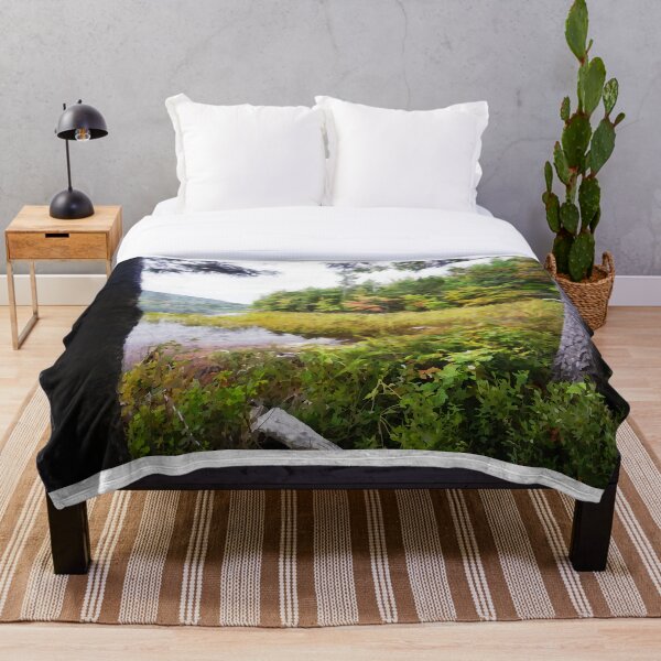 Item preview, Eagle Lake Watercolor designed and sold by TwoSmallPtatoes.