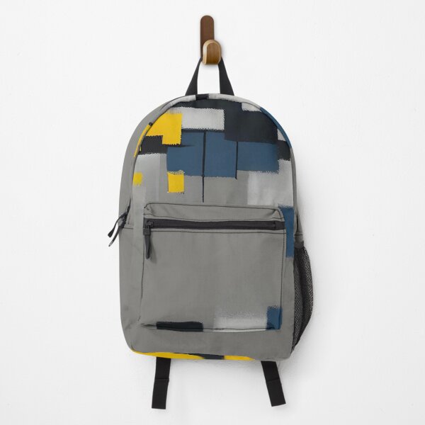 Item preview, Abstract Yellow Gray black white blue designed and sold by christineiris.