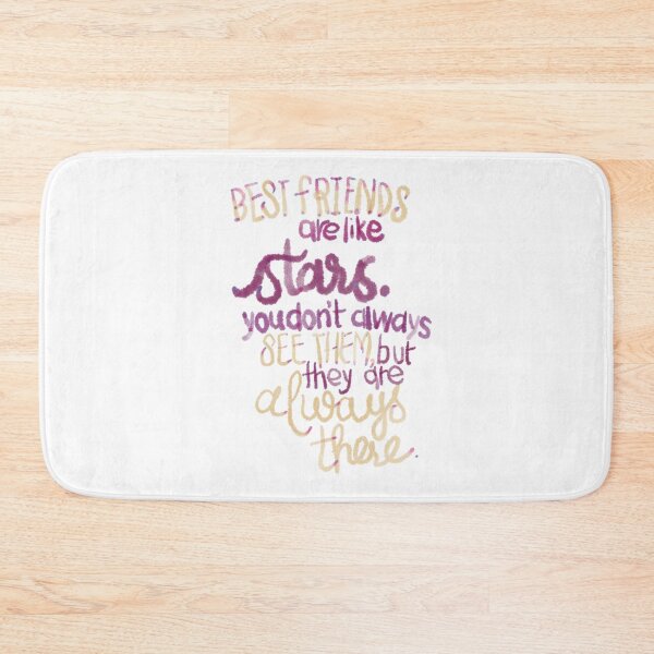 Item preview, Best friends are like stars maroon yellow designed and sold by chuckletuckle.