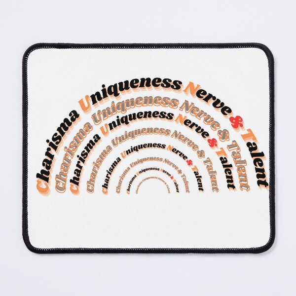 Item preview, Charisma, Uniqueness, Nerve and Talent. designed and sold by elatyaouishop.