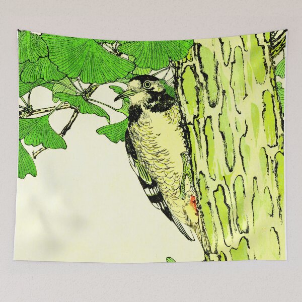 Item preview, Green Woodpecker designed and sold by notsweettea.
