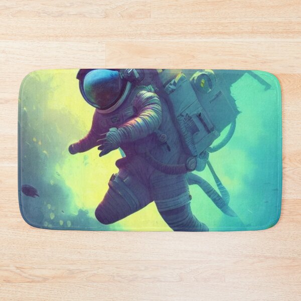Item preview, Astronaut Swimming Around Fish Underwater designed and sold by Space-Wear.