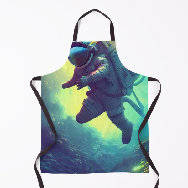 Item preview, Astronaut Swimming Around Fish Underwater designed and sold by Space-Wear.