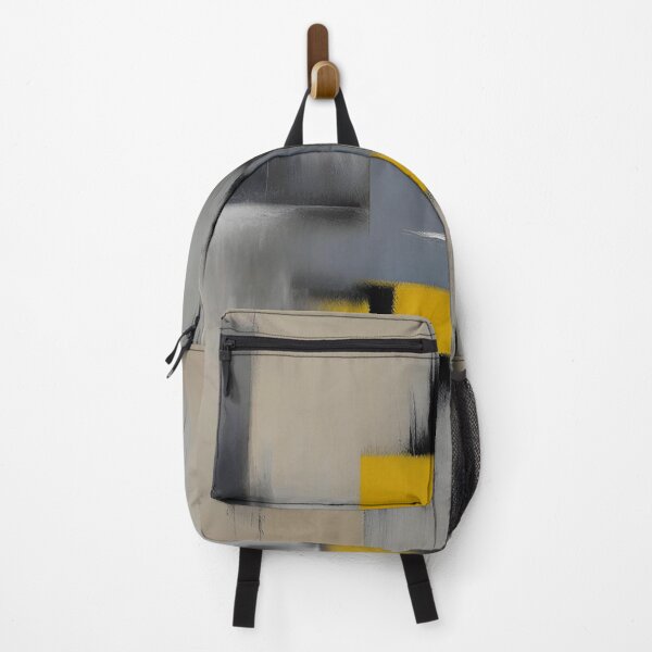 Item preview, Abstract Gray Black Yellow designed and sold by christineiris.