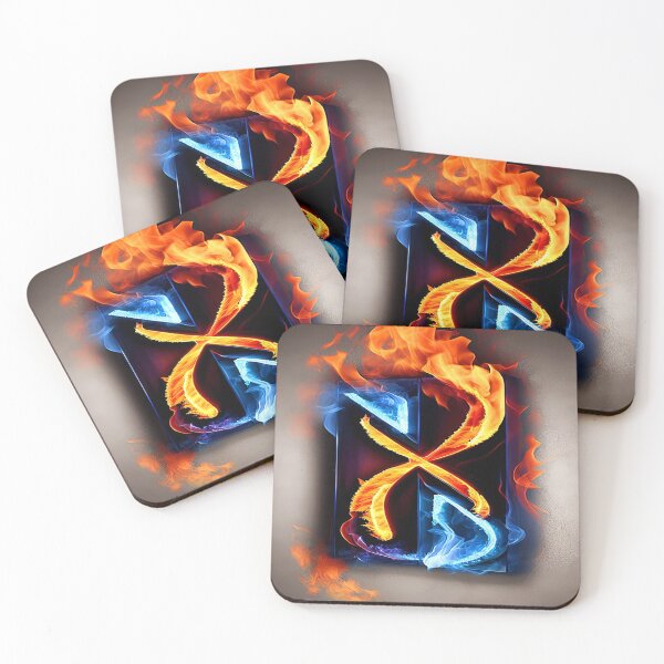 Item preview, Number "8" Infinity Symbol On Fire! The power, energy and fuel of eternal time! designed and sold by Giulivo Store Graphic.