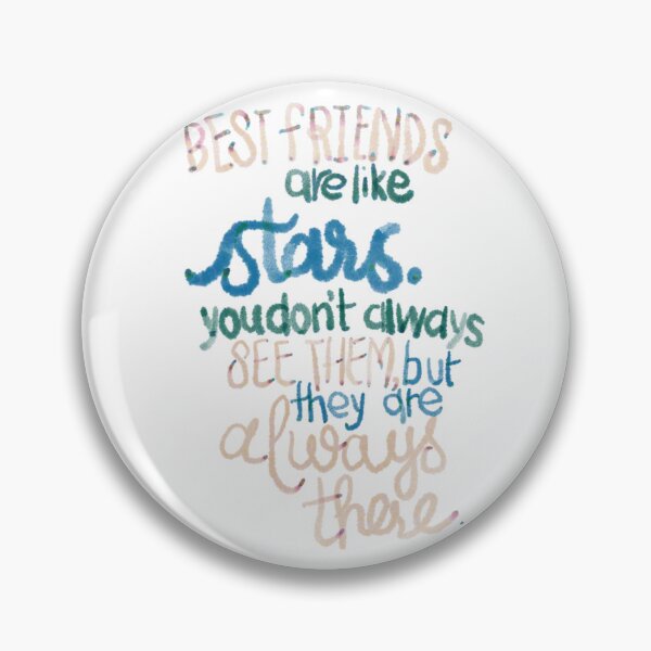 Item preview, Best friends are like stars multicolor designed and sold by chuckletuckle.