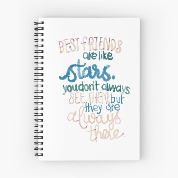 Item preview, Best friends are like stars multicolor designed and sold by chuckletuckle.