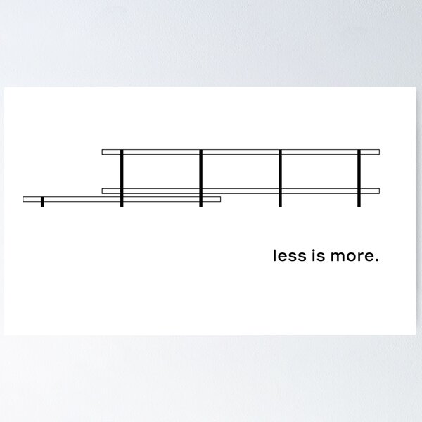 Item preview, Less is more - Farnsworth House designed and sold by Tomáš Kovařík.
