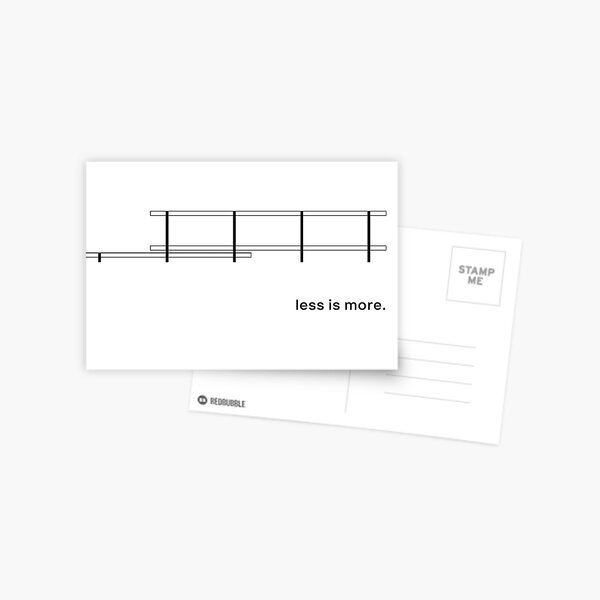 Item preview, Less is more - Farnsworth House designed and sold by Tomáš Kovařík.