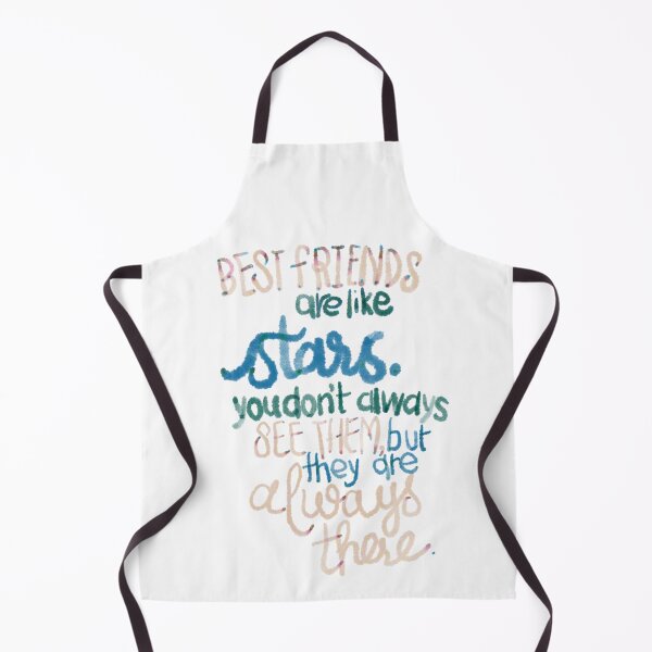 Item preview, Best friends are like stars multicolor designed and sold by chuckletuckle.