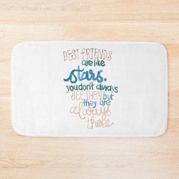 Item preview, Best friends are like stars multicolor designed and sold by chuckletuckle.