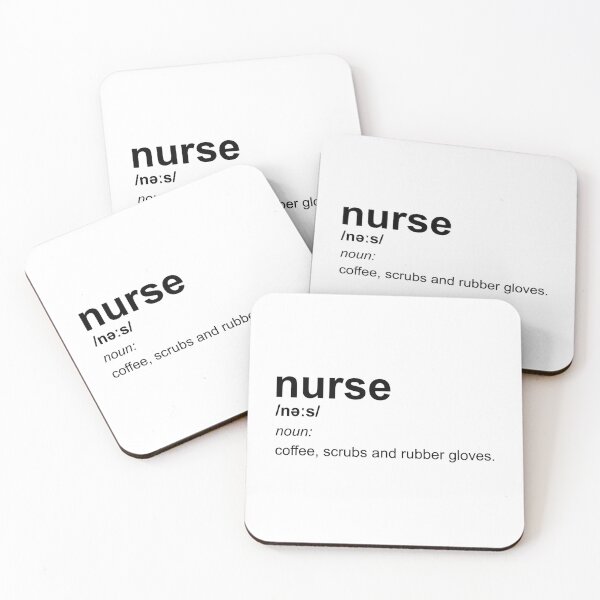 Item preview, Coffee Scrubs And Rubber Gloves Medical Nurse designed and sold by palenicek.