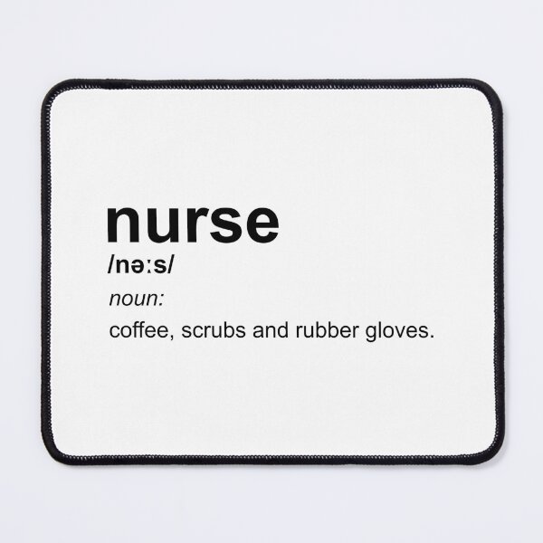 Item preview, Coffee Scrubs And Rubber Gloves Medical Nurse designed and sold by palenicek.