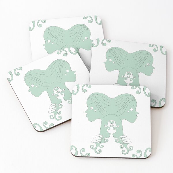 Item preview, Jade gemini  designed and sold by Emma Raven.