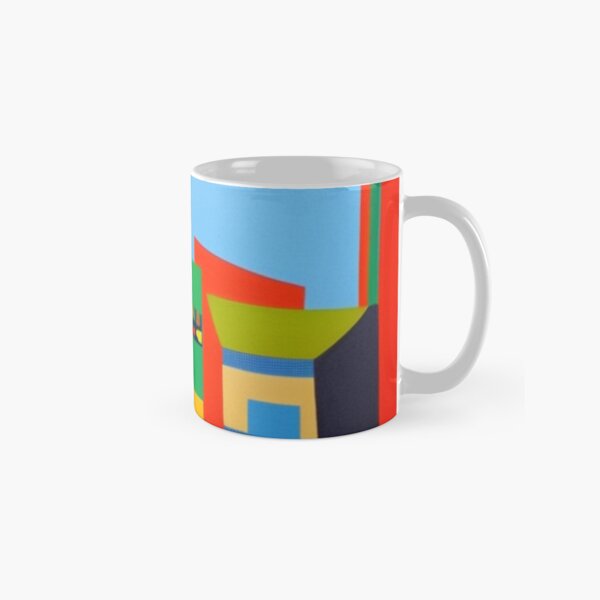 Vista previa del artículo con la obra «El colorido paisaje onírico de Bilbao», diseñado y vendido por wwlmerch.