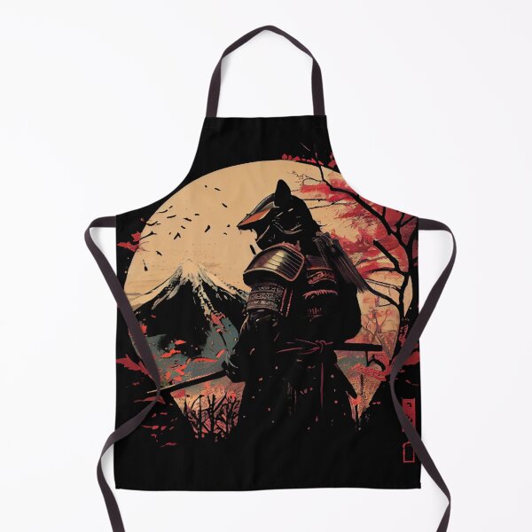 Item preview, Red Samurai and Moon designed and sold by pedrogag.