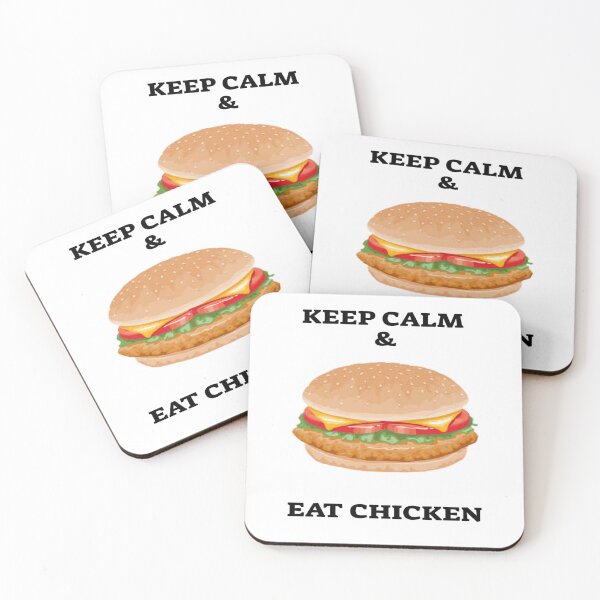 Item preview, Keep Calm And Eat Chicken designed and sold by surprise-to-me.