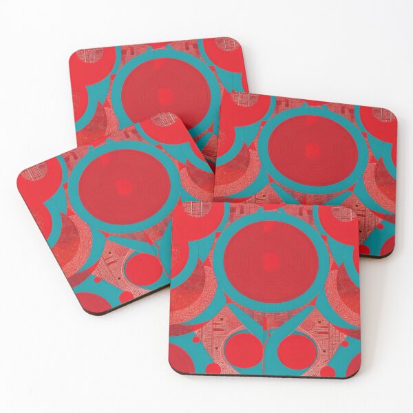 Item preview, red Zentangles   designed and sold by Akashdigiart.