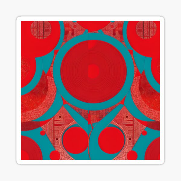 Item preview, red Zentangles   designed and sold by Akashdigiart.