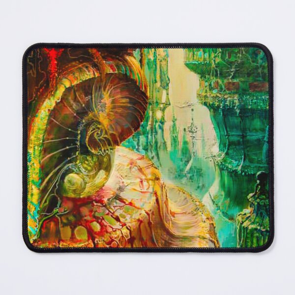 Item preview, Fantasy Undersea World 1970's Vintage Sci-Fi Art designed and sold by NinaJG007.