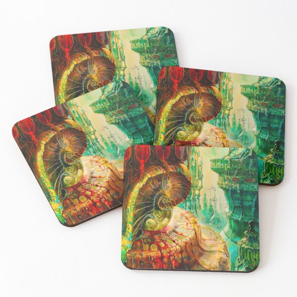 Item preview, Fantasy Undersea World 1970's Vintage Sci-Fi  Art designed and sold by NinaJG007.