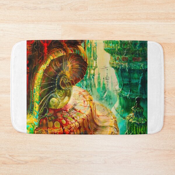 Item preview, Fantasy Undersea World 1970's Vintage Sci-Fi  Art designed and sold by NinaJG007.