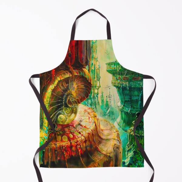 Item preview, Fantasy Undersea World 1970's Vintage Sci-Fi Art designed and sold by NinaJG007.