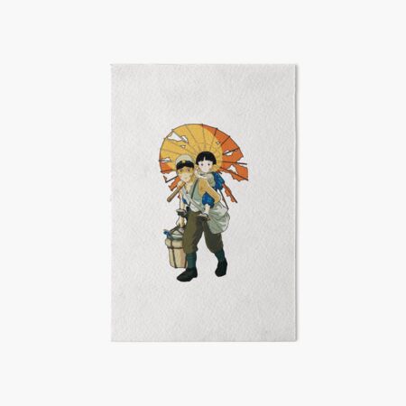 GREATBIGCANVAS Grave of The Fireflies - Movie Unframed Poster Print