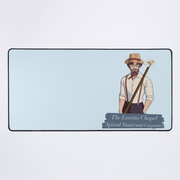 Item preview, The Carpenter of The Loretto Chapel designed and sold by HappyRandomArt.