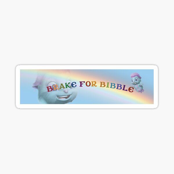 Bibble meme Sticker for Sale by bennitaranaki