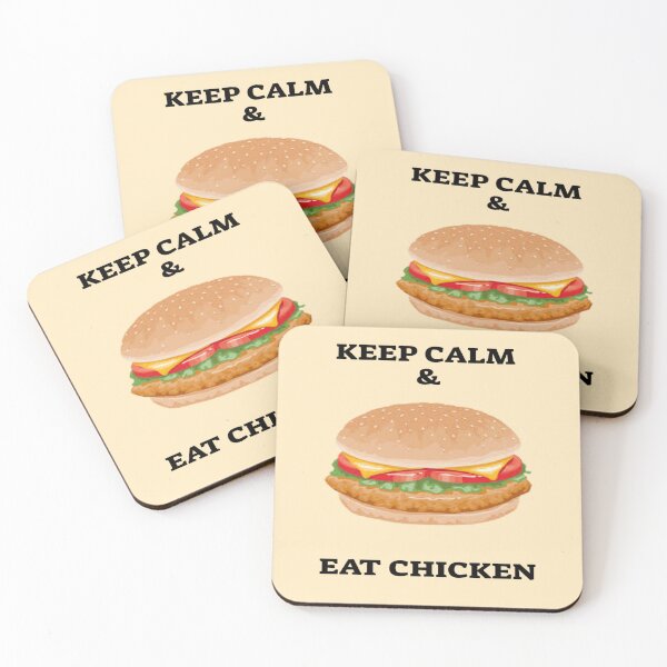 Item preview, Keep Calm And Eat Chicken designed and sold by surprise-to-me.