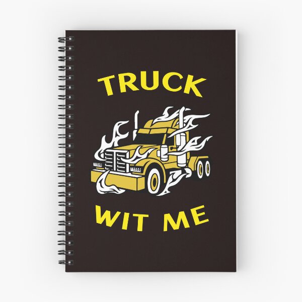 Item preview, Flaming Trucker Truck Wit Me GY designed and sold by TeamsterLife.