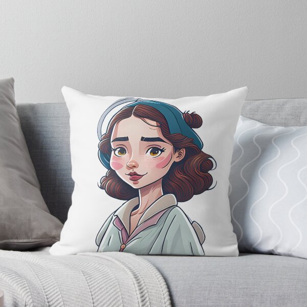Item preview, Adorable woman Sticker designed and sold by PhimaDesing.