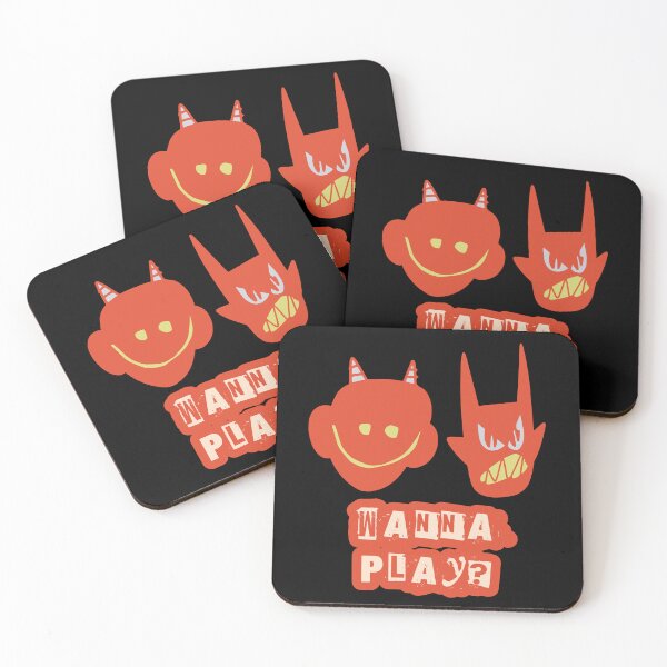 Item preview, Wanna Play? Funny Demons dark humour Halloween Gift designed and sold by InkyGenies.
