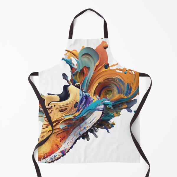 Item preview, A Running Shoe in Orange - Run but Vibrant designed and sold by GVRDesign.