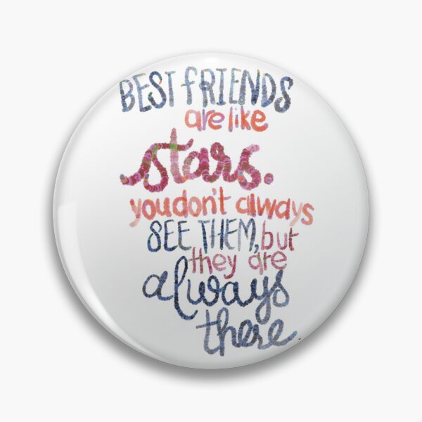Item preview, Best friends are like stars dark designed and sold by chuckletuckle.