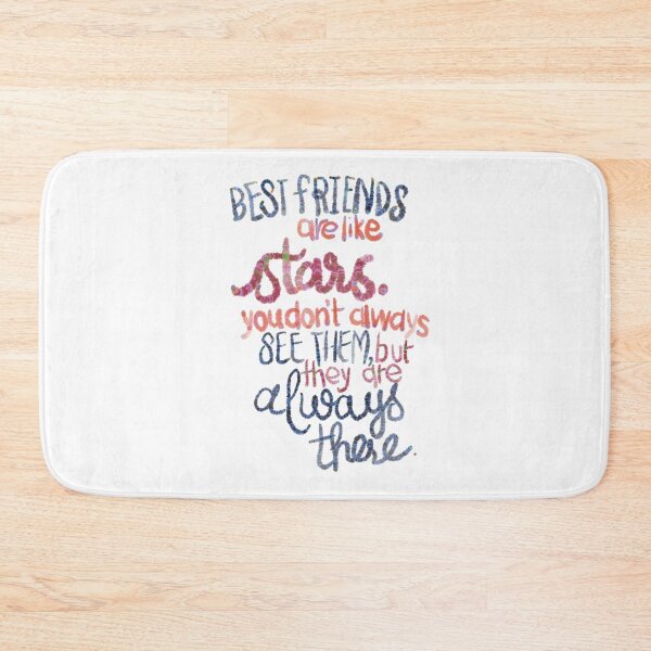 Item preview, Best friends are like stars dark designed and sold by chuckletuckle.